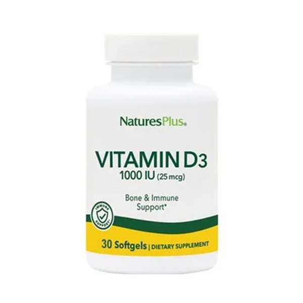 NATURES PLUS - Vitamin D3 1000IU - 30softgels